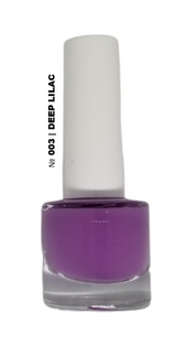 Water Based Nail Polish System | Shade #003 | DEEP LILAC | Starter Set