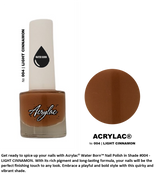 Water Based Nail Polish System | Shade #004 | LIGHT CINNAMON | Starter Set