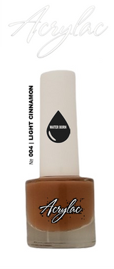 Water Based Nail Polish System | Shade #004 | LIGHT CINNAMON | Starter Set