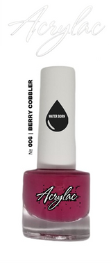 Water Based Nail Polish System | Shade #006 | BERRY COBBLER | Starter Set