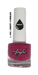 Water Based Nail Polish System | Shade #006 | BERRY COBBLER | Starter Set