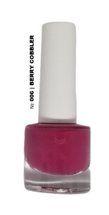 Water Based Nail Polish System | Shade #006 | BERRY COBBLER | Starter Set