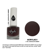 Water Based Nail Polish System | Shade #008 | CHOCOLATE CHERRY | Starter Set