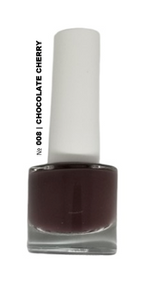 Water Based Nail Polish System | Shade #008 | CHOCOLATE CHERRY | Starter Set
