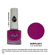 Water Based Nail Polish System | Shade #016 | ULTRAVIOLET | Starter Set