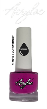 Water Based Nail Polish System | Shade #016 | ULTRAVIOLET | Starter Set