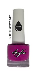 Water Based Nail Polish System | Shade #016 | ULTRAVIOLET | Starter Set