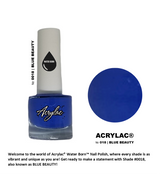 Water Based Nail Polish System | Shade #018 | BLUE BEAUTY | Starter Set