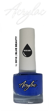 Water Based Nail Polish System | Shade #018 | BLUE BEAUTY | Starter Set