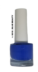 Water Based Nail Polish System | Shade #018 | BLUE BEAUTY | Starter Set