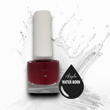 Water Based Nail Polish System | Shade #020 | BLACK CHERRY | Starter Set
