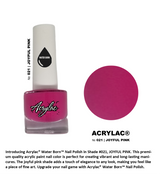 Water Based Nail Polish System | Shade #021 | JOYFUL PINK | Starter Set