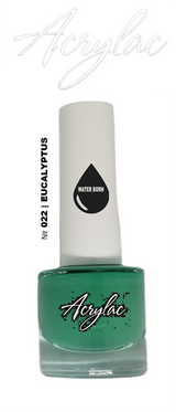 Water Based Nail Polish System | Shade #022 | EUCALYPTUS | Starter Set