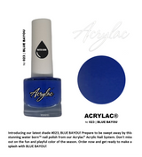 Water Based Nail Polish System | Shade #023 | BLUE BAYOU | Starter Set