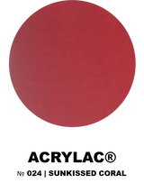 Water Based Nail Polish System | Shade #024 | SUNKISSED CORAL | Starter Set