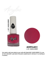 Water Based Nail Polish System | Shade #027 | DAZZLE BERRY | Starter Set