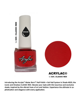 Water Based Nail Polish System | Shade #029 | CLASSIC RED | Starter Set