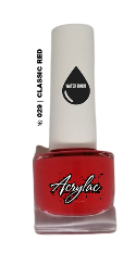 Water Based Nail Polish System | Shade #029 | CLASSIC RED | Starter Set
