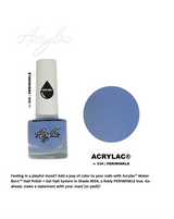 Water Based Nail Polish System | Shade #034 | PERIWINKLE | Starter Set