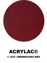 Water Based Nail Polish System | Shade #035 | MENDOCINA RED | Starter Set