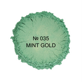 Powder Polish Nail Color Kit | MINT GOLD | N0. 035