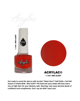 Water Based Nail Polish System | Shade #036 | RED ALERT | Starter Set