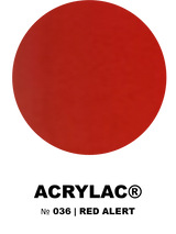 Water Based Nail Polish System | Shade #036 | RED ALERT | Starter Set