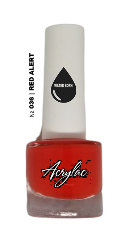 Water Based Nail Polish System | Shade #036 | RED ALERT | Starter Set