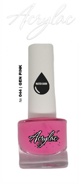 Water Based Nail Polish System | Shade #044 | GEN PINK | Starter Set