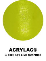 Water Based Nail Polish | Shade #062 | KEY LIME SURPRISE | Acrylac® Water Born™ Nail Color System | Starter Set