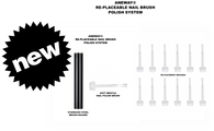 REPLACEABLE NAIL POLISH BRUSH TOOL KIT