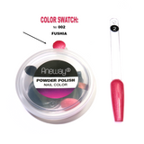 Powder Polish Nail Color Kit |  FUSHIA | N0. 002