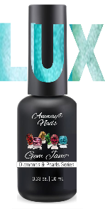 Aneway® Gem Jam™ | NEW! ONE-STEP NO-WIPE FORMULA | PROFESSIONAL UV/LED SOLID COLOR NAIL GEL | LUX DIAMONDS & PEARLS | 3-COLOR BOX SET | GREEN SERIES #4, #5, #6