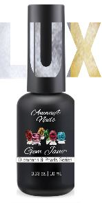 Aneway® Gem Jam™ NAIL GEL | NEW! ONE-STEP NO-WIPE FORMULA | PROFESSIONAL UV/LED SOLID COLOR NAIL GEL | LUX DIAMONDS & PEARLS | 3-COLOR BOX SET | NATURAL SERIES #1, #2, #3