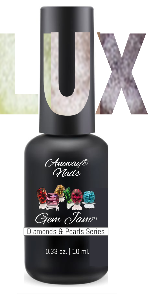 Aneway® Gem Jam™ | NEW! ONE-STEP NO-WIPE FORMULA | PROFESSIONAL UV/LED SOLID COLOR NAIL GEL | LUX DIAMONDS & PEARLS | 3-COLOR BOX SET | NATURAL SERIES #4, #5, #6