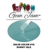 Aneway® Gem Jam™ | No-Wipe, One Step Gel Nail Color | #16 | SUNNY ISLE | 1/2 oz. Jar + *Free Bonus(s)