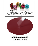 Aneway® Gem Jam™ | No-Wipe, One Step Gel Nail Color | #6 | CLASSIC WINE | 1/2 oz. Jar + *Free Bonus(s)