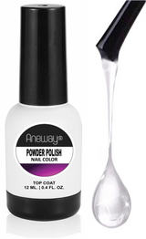 Aneway® Tacky Tack™ + Gel Nail Top Coat | Dynamic Duo | FOR APPLYING POWDER POLISH NAIL COLOR