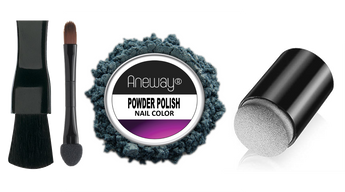 Powder Polish Nail Color Kit | BLUE|SILVER | N0. 036