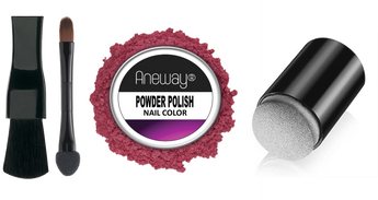 Powder Polish Nail Color Kit |  FUSHIA | N0. 002