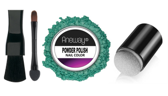 Powder Polish Nail Color Kit | MINT SILVER | N0. 034