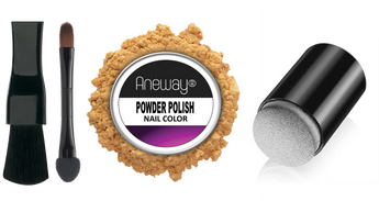 Powder Polish Nail Color Kit | SKIN TONE GOLD | N0. 019