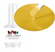 Aneway® Gem Jam™ | No-Wipe, One Step, UV/LED Gel Nail Polish | #1 HELLO YELLOW | 1/2 oz. Bottle
