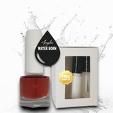 Water Based Nail Polish System | Shade #014 | MAROON | Starter Set