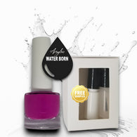 Water Based Nail Polish System | Shade #016 | ULTRAVIOLET | Starter Set