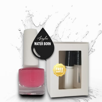 Water Based Nail Polish System | Shade #025 | MOONLIGHT ROSE | Starter Set