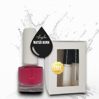 Water Based Nail Polish System | Shade #027 | DAZZLE BERRY | Starter Set