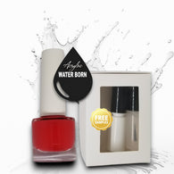 Water Based Nail Polish System | Shade #029 | CLASSIC RED | Starter Set