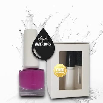 Water Based Nail Polish System | Shade #030 | MAGENTA | Starter Set