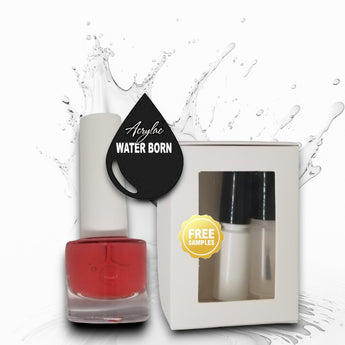 Water Based Nail Polish System | Shade #038 | HOT ROD | Starter Set